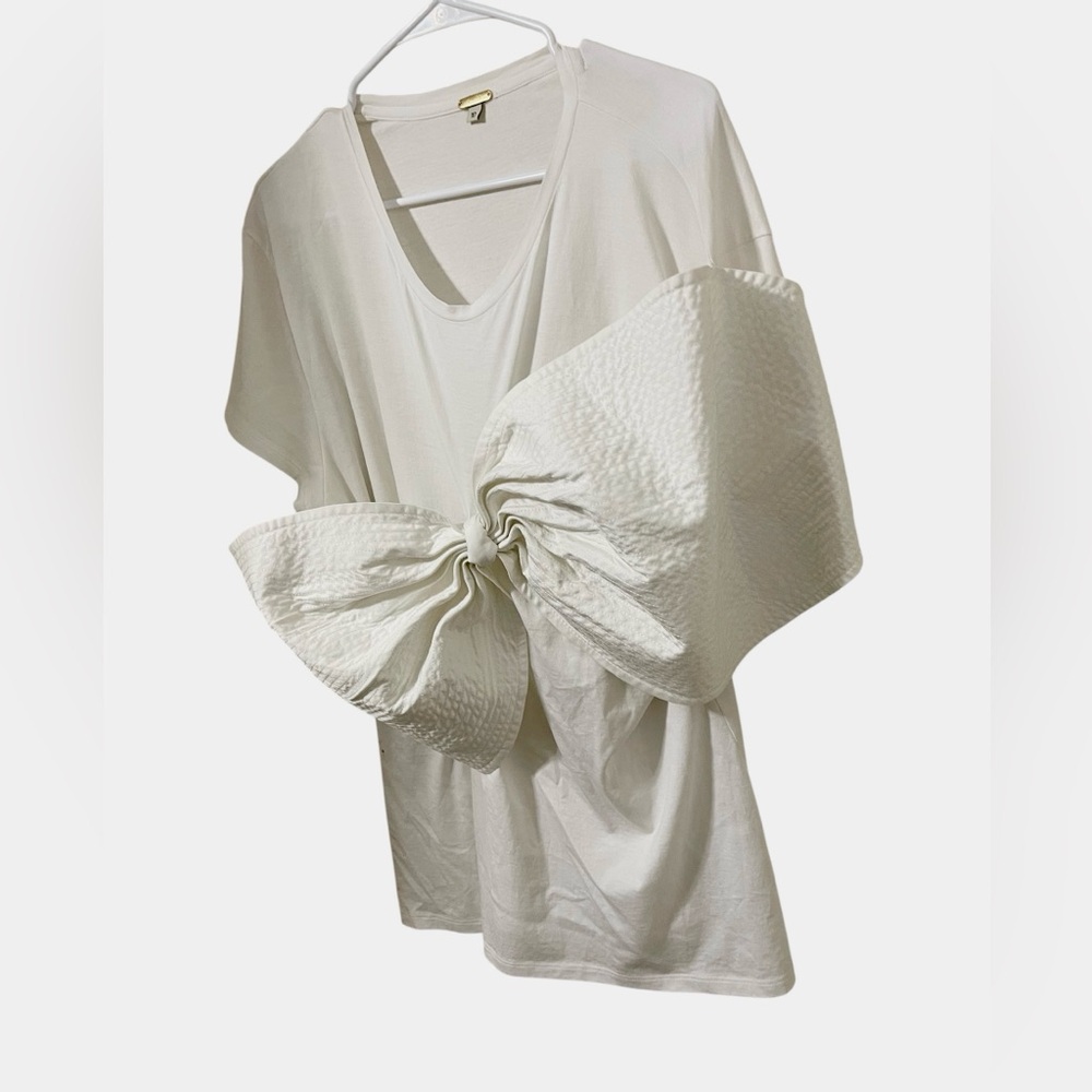 💙JOHANNA ORTIZ WHITE BOW TOP. - Picture 8 of 11